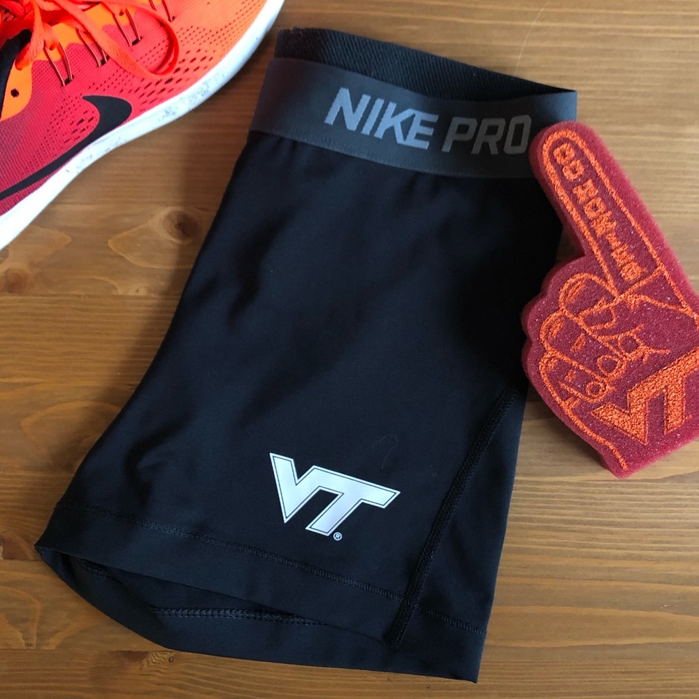 Nike Pro Shorts - Virginia Tech